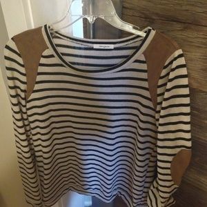 Stitch Fix 12pm by Mon Ami Striped Top